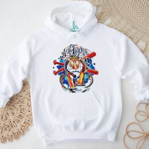 Detroit Tigers Los Tigres Hispanic Heritage Baseball Graphic T Shirt