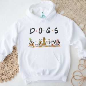 Dogs Famous Cartoon Characters Mashup Funny Friendship T Shirt