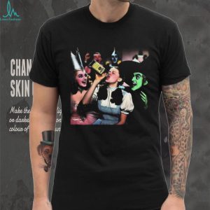 Dorothy Wizard of Oz Partying Whiskey Shot Funny T Shirt