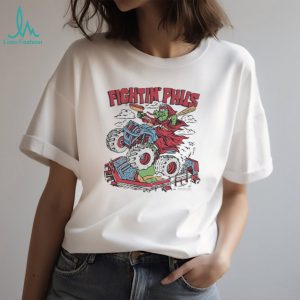 Fightin' Phils Monster Truck Stadium Mascot Graphic T Shirt