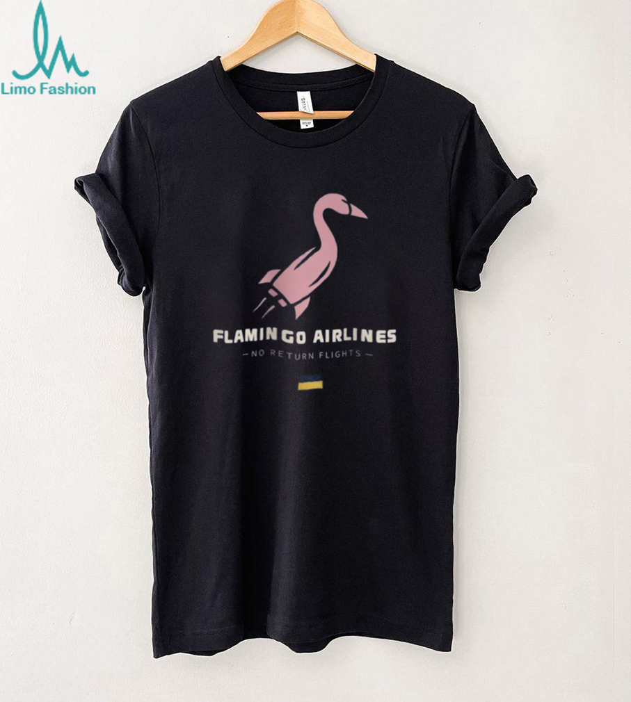 Flamingo Airlines No Return Flights Rocket Graphic T Shirt Funny Travel T Shirt Flamingo Airlines No Return Flights Rocket Graphic T Shirt Funny Travel T Shirt