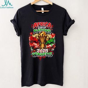 Africa Cup Of Nations 2025 Winners Soccer Trophy T Shirt Africa Cup Of Nations 2025 Winners Soccer Trophy T Shirt