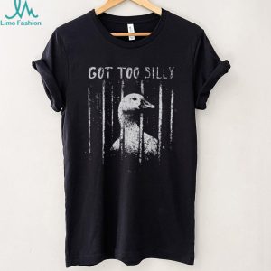 Got Too Silly Goose Prison Bar Vintage Aesthetic T Shirt