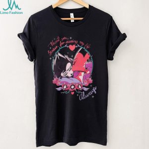 Hazbin Hotel Stolas and Blitz Romantic Quote Graphic T Shirt