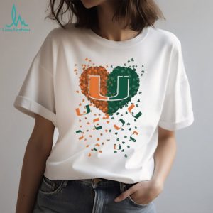 Heart of Miami Hurricanes Football NFL 2026 shirt