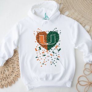 Heart of Miami Hurricanes Football NFL 2026 shirt