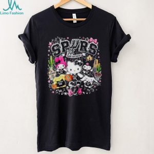 Hello Kitty Friends San Antonio Basketball Team T Shirt