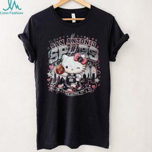 Hello Kitty San Antonio Basketball Mascot Texas T Shirt