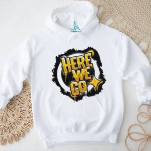 Here We Go Pittsburgh Football Fan Graphic T Shirt