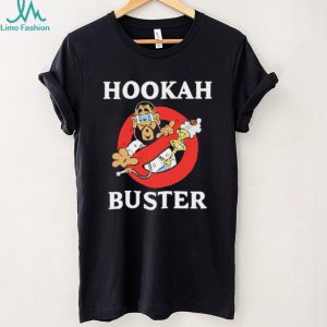 Hookah Buster Funny Parody Cartoon Smoke Enthusiast T Shirt