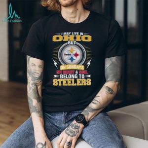 I May Live In Ohio But My Heart Belongs To Pittsburgh ST Shirtlers T Shirt