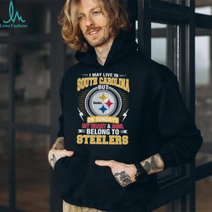 I May Live In South Carolina But My Heart Belongs To Pittsburgh ST Shirtlers T Shirt
