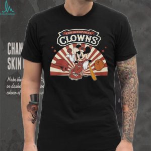 Indianapolis Clowns Mickey Mouse Vintage Baseball T Shirt