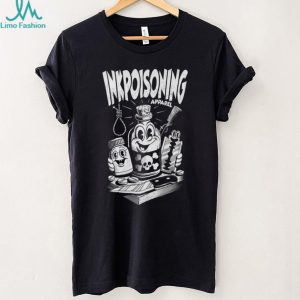Inkpoisoning Apparel Vintage Cartoon Poison Bottle Graphic T Shirt
