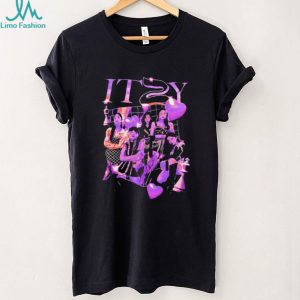 Itzy Kpop Group Members Stylish Aesthetic Fan Graphic T Shirt