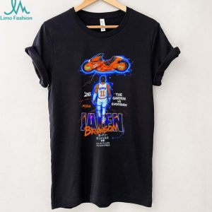 Jalen Brunson New York Knicks Basketball Anime Style T Shirt