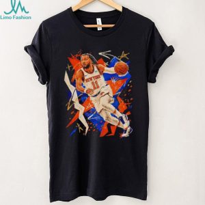 Jalen Brunson New York Knicks Basketball Player Graphic T Shirt