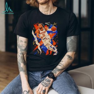 Jalen Brunson New York Knicks Basketball Player Graphic T Shirt