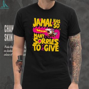 Jamal Has So Many Sorries Hammerhead Shark Funny Graphic T Shirt
