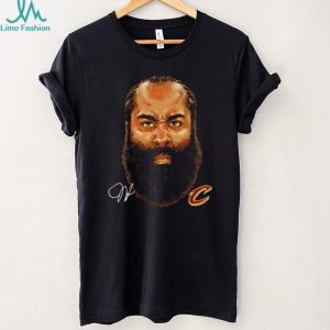 James Harden Cleveland Cavaliers Star Player Portrait T Shirt