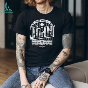John Sterling Yankees Tribute That's Baseball John Memorial T Shirt