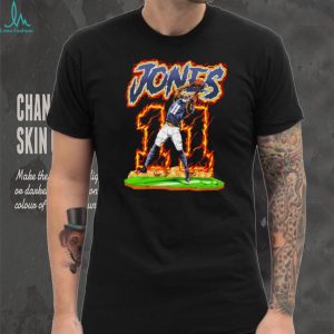 Jones 11 Football Catch Fire T Shirt