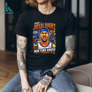 Josh Hart New York Knicks Basketball Star Sports T Shirt