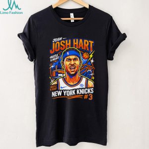 Josh Hart New York Knicks Basketball Star Sports T Shirt