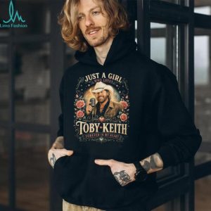 Just A Girl Who Loves Toby Keith Forever In My Heart Tribute T Shirt