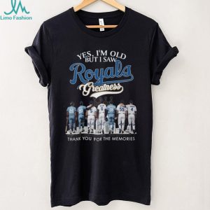 Kansas City Baseball Legends Greatness Thank You Memories T Shirt