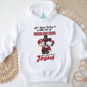 Kansas City Chiefs Charlie Brown Snoopy Faith Jesus T Shirt