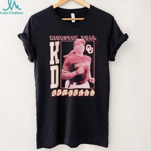 Kierston Deal Oklahoma Softball Star Portrait Graphic Sports T Shirt