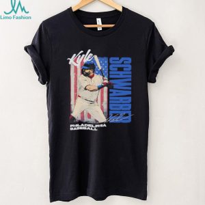 Kyle Schwarber Philadelphia Baseball Star Patriotic Graphic T Shirt