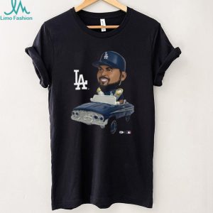LA Baseball Player Bobblehead Lowrider Graphic T Shirt