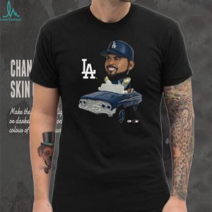 LA Baseball Player Bobblehead Lowrider Graphic T Shirt