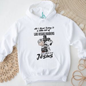 Las Vegas Raiders Charlie Brown Snoopy Faith Jesus T Shirt