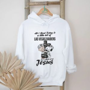 Las Vegas Raiders Charlie Brown Snoopy Faith Jesus T Shirt
