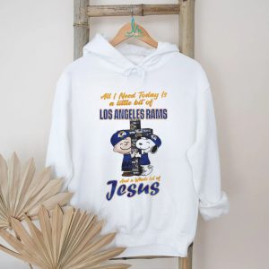Los Angeles Rams Charlie Brown Snoopy Faith Jesus T Shirt