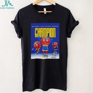 Mars High School Mascot National Champion Football Graphic T Shirt