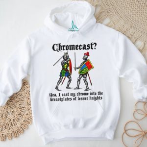 Medieval Knights Chromecast Fantasy Meme Graphic T Shirt
