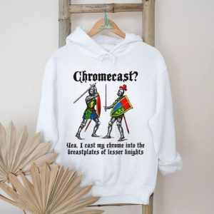 Medieval Knights Chromecast Fantasy Meme Graphic T Shirt