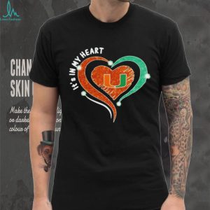 Miami Hurricanes it’s in my Heart NFL Football 2026 shirt