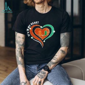 Miami Hurricanes it’s in my Heart NFL Football 2026 shirt