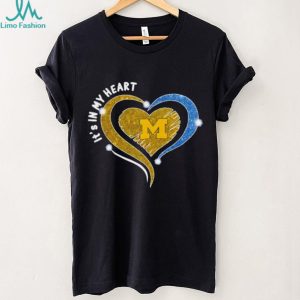 Michigan Wolverines it’s in my Heart NFL Football 2026 shirt