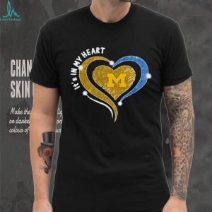 Michigan Wolverines it’s in my Heart NFL Football 2026 shirt