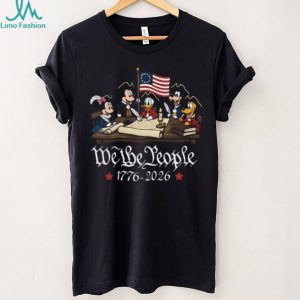Mickey And Friends We The People 1776 Patriotic T Shirt