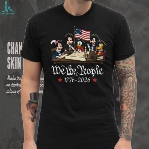 Mickey And Friends We The People 1776 Patriotic T Shirt