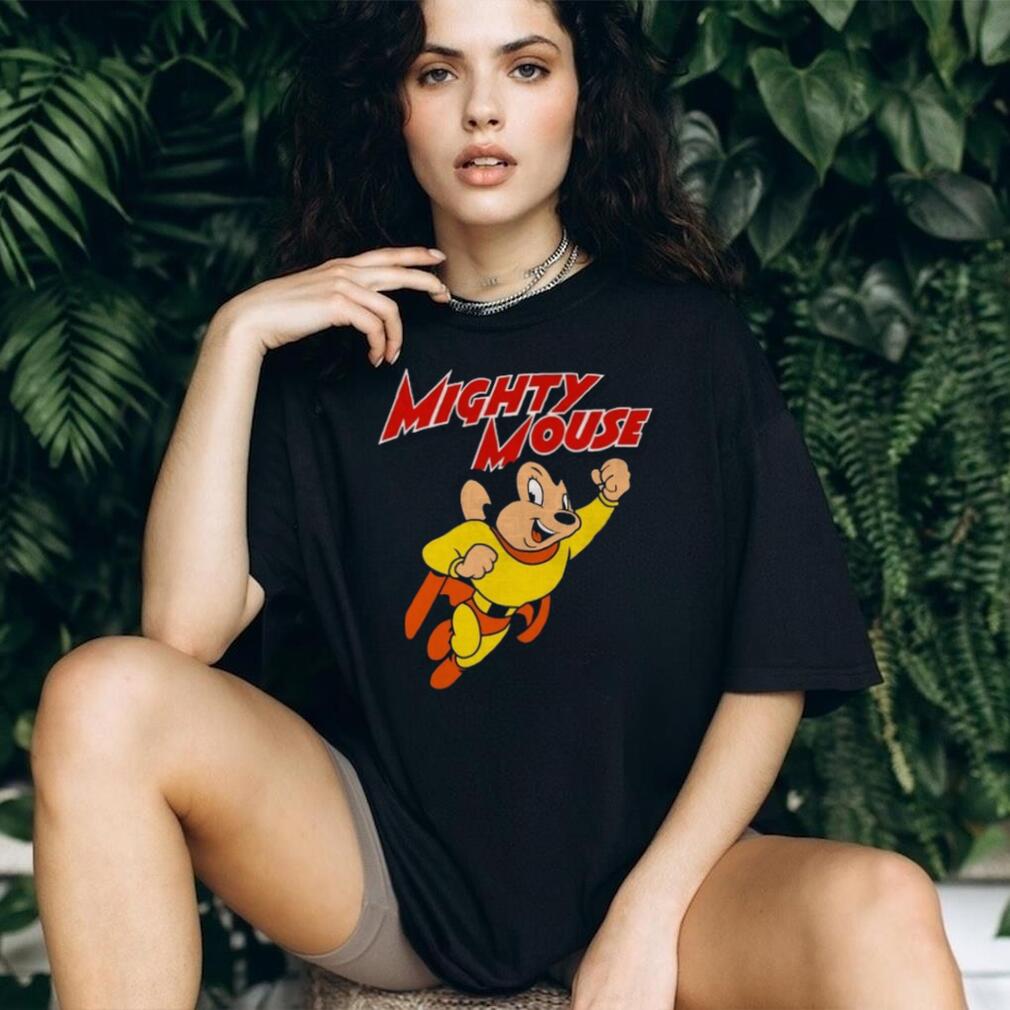 Mighty Mouse Flying Superhero Retro Classic Cartoon T Shirt Mighty Mouse Flying Superhero Retro Classic Cartoon T Shirt