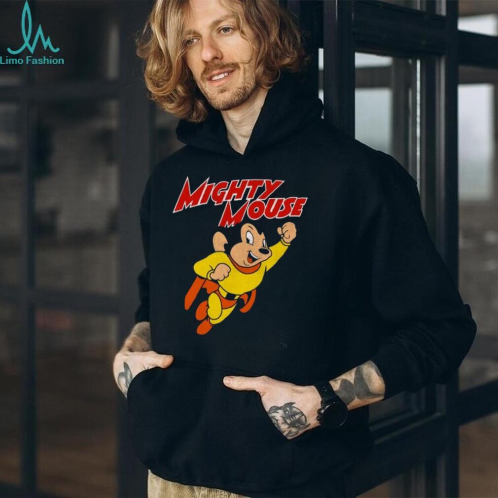 Mighty Mouse Flying Superhero Retro Classic Cartoon T Shirt Mighty Mouse Flying Superhero Retro Classic Cartoon T Shirt