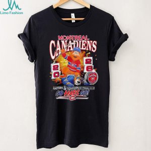 Montreal Canadiens 2026 Mascot Eastern Conference Final Hockey T Shirt